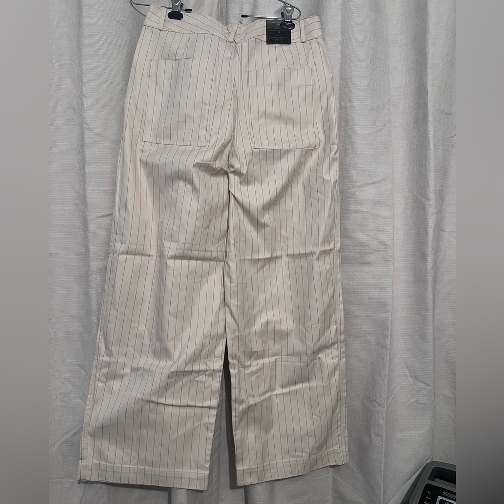 Banana Republic Twill Wide Leg Pant - Picture 4 of 6